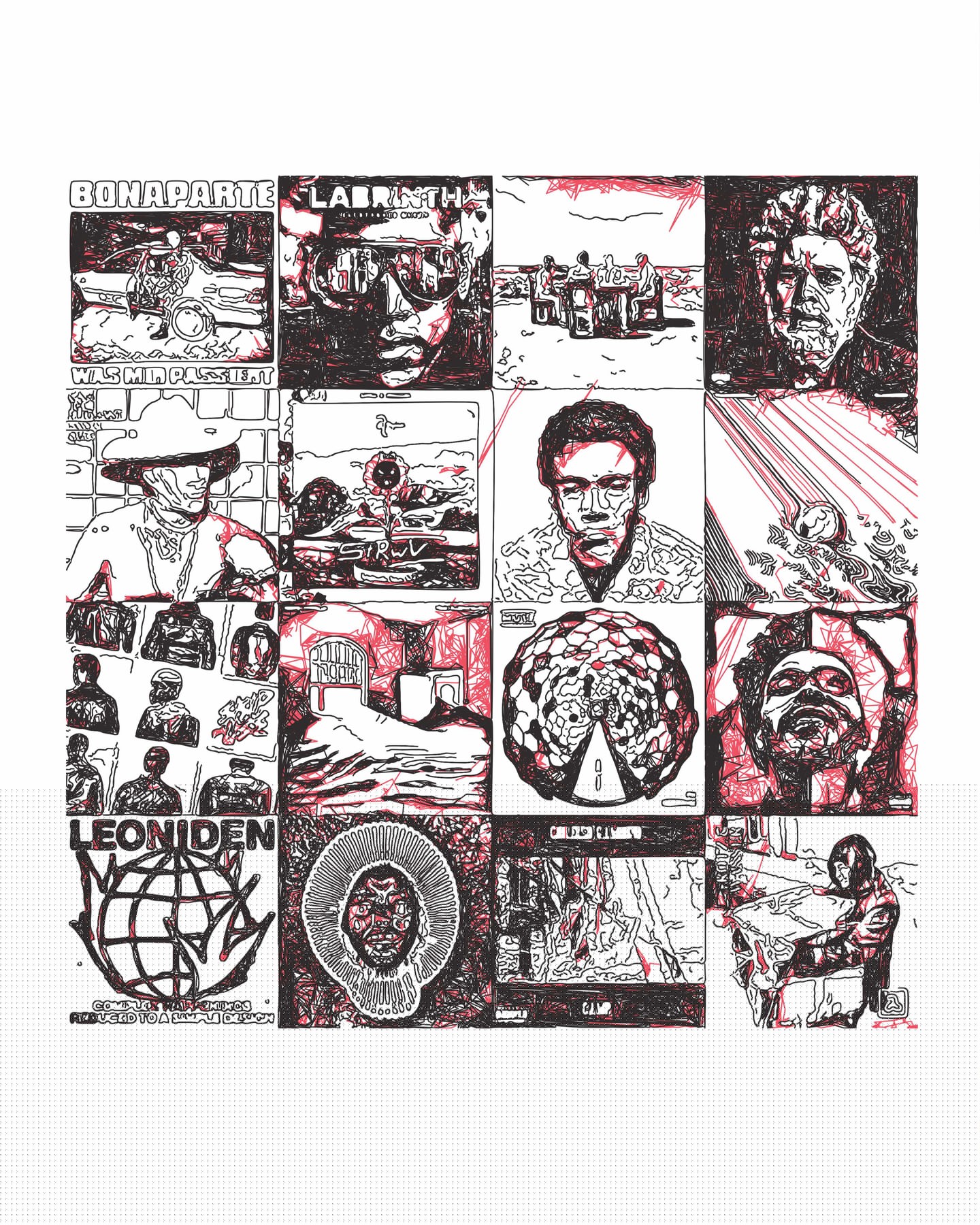 Top 16 Musikalben – Poster